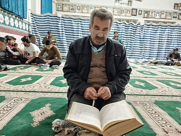 مراسم احیای نیمه شعبان در روستای ظفرآباد 