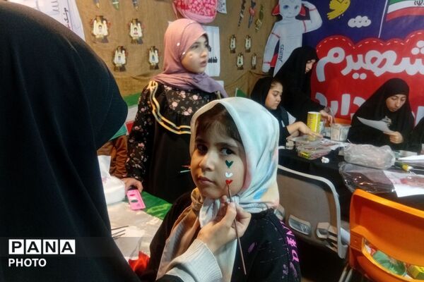 برپایی موکب معاونت پرورشی و تربیت‌بدنی در میدان نماز شهرری