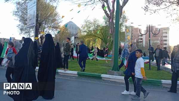 رزمایش دوچرخه سواری در شهرکرد