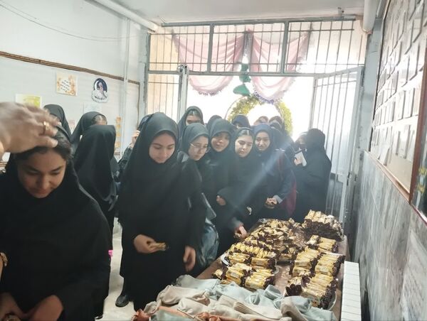 آیین بازگشایی مدارس در مدرسه ازرم مشهد 