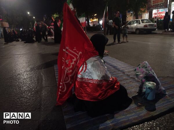 حضور پرشور مردم شهرستان نیشابور در صد و شصت و پنجمین شب از اجتماعات در حسینیه امام خمینی