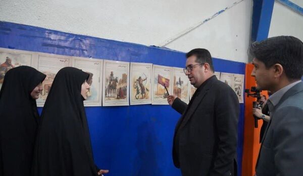  جشن مدرسه ای ایرانمون در دبیرستان شاهد آمنه شهرستان بجنورد 