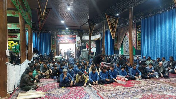 راهپیمایی یوم الله ۱۳ آبان در بلده مازندران