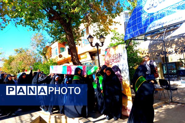 هیات دانش‌آموزی مجموعه تربیت علوی، میزبان شهید گمنام