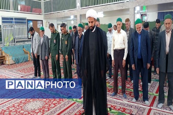 اقامه نماز جمعه همزمان با وفات حضرت معصومه (س) در مسجد جامع شهر بار نیشابور