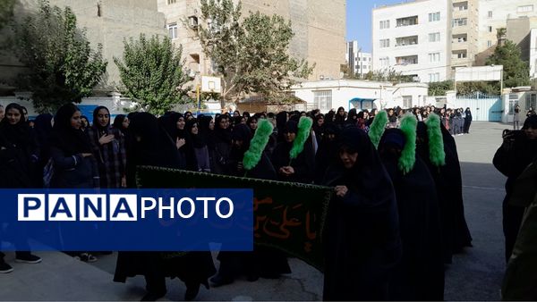 آغاز مهر با حضور خادمین حرم امام رضا(ع) در مدرسه عباسقلی رهگذر شهریار