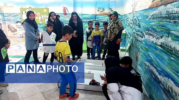 افتتاح پروژه‌های نوآورانه در مدرسه شهید معلم به‌مناسبت روز جهانی کودک