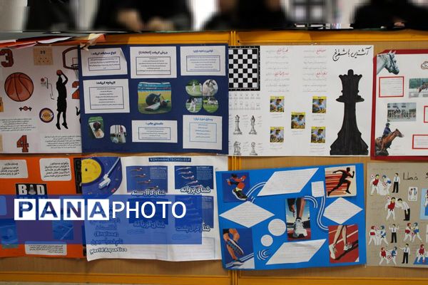 نمایشگاه آثار هنرجویان هنرستان فنی‌وحرفه‌ای دخترانه آفرینش پردیس