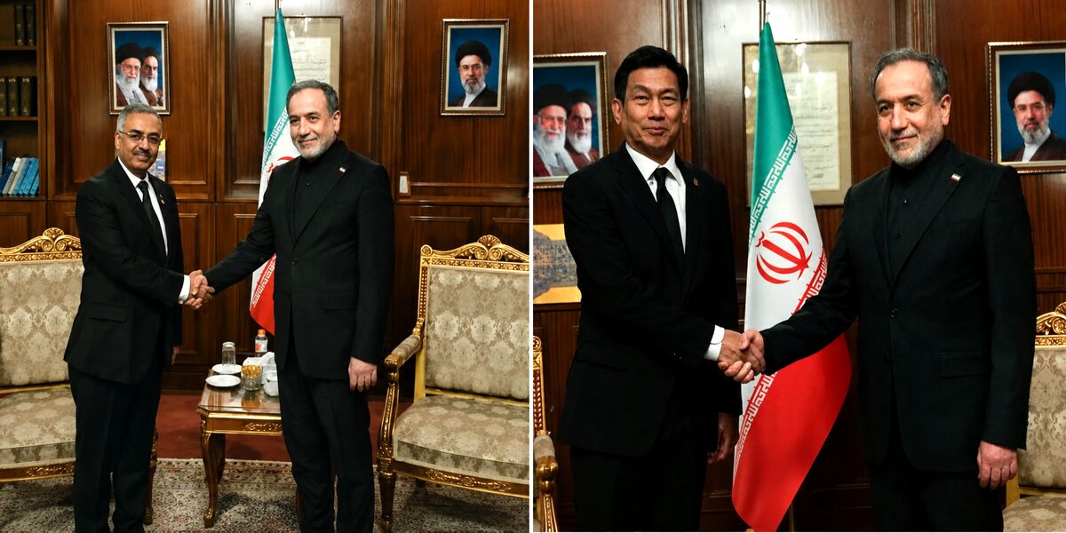 رایزنی وزیر امور خارجه با فرستاده ویژه تایلند و دبیرکل سازمان دی-۸