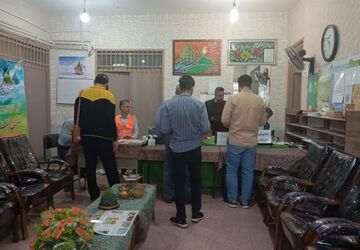  ستاد اسکان مرکزی شهرستان میبد پذیرای گردشگران شهر خورشید
