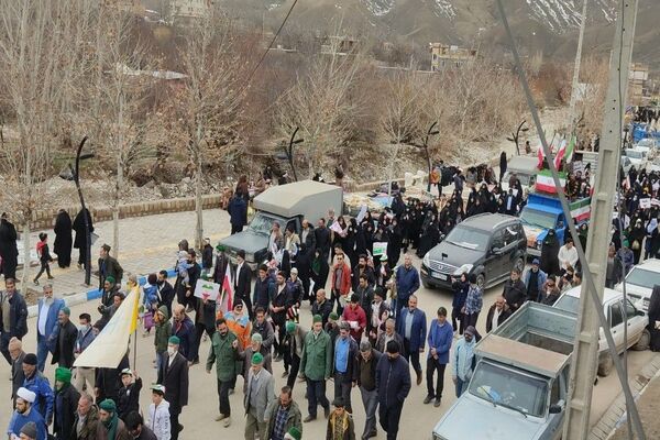 راهپیمایی یوم‌الله ۲۲بهمن ماه،  سالگرد ۴۷سالگی انقلاب اسلامی در شهر بار