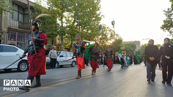 شور حسینی در نخستین روز صفر میزبان کاروان نمادین اسرای شام در تفرش 
