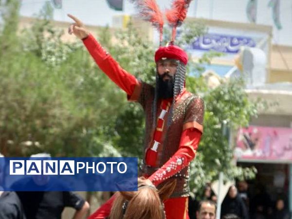 شبیه خوانی عاشورا در روستای فدافن