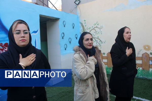 مراسم شهادت حضرت زهرا (س) در مدارس بوشهر