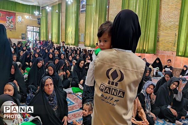 همایش بزرگ شیرخوارگان حسینی در شهر بار نیشابور 