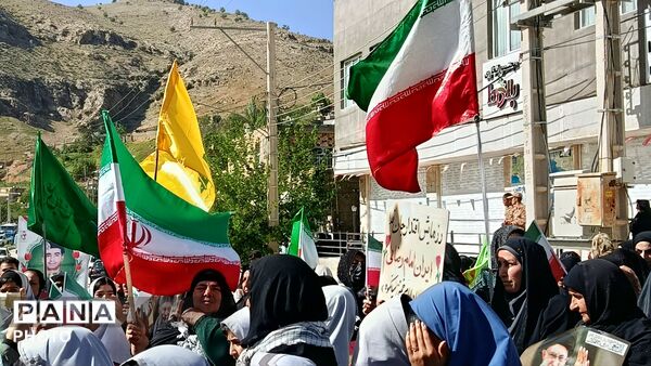 ندای قلب های تپنده مردم میانکوه در میدان
