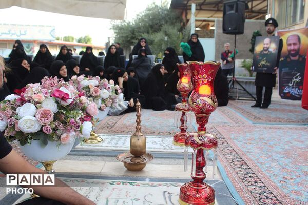 مراسم سالگرد شهیدان شاکری، پرتویان و سلگی در مسجد جمکران
