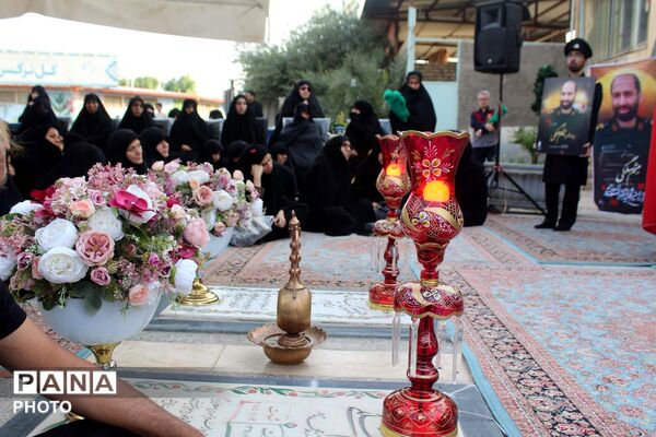 مراسم سالگرد شهیدان شاکری، پرتویان و سلگی در مسجد جمکران