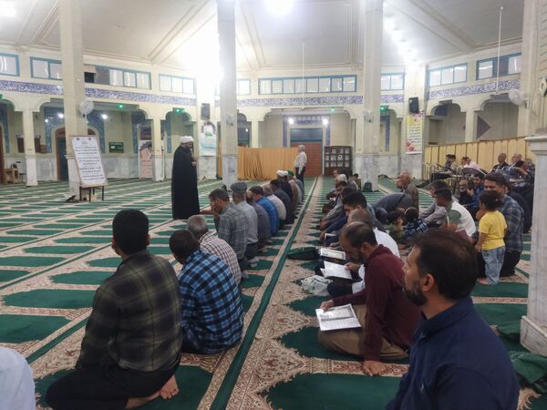 حضور نماینده مردم ترشیز در مجلس شورای اسلامی در مسجد جامع بردسکن
