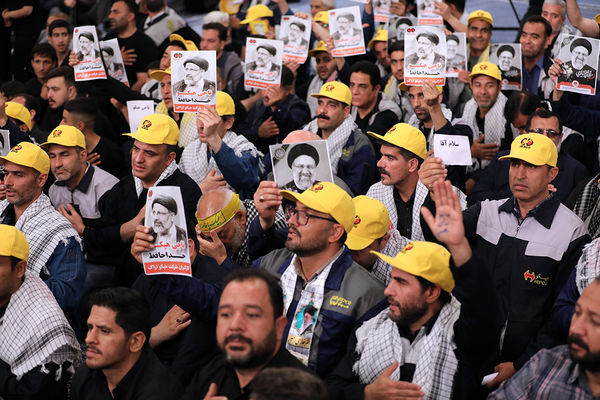 مجلس بزرگداشت شهدای خدمت در محضر مقام معظم رهبری