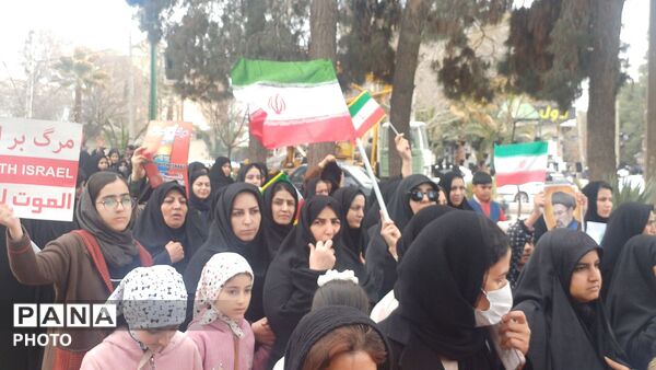 راهپیمایی پرشور کوهدشت در روز جهانی قدس 