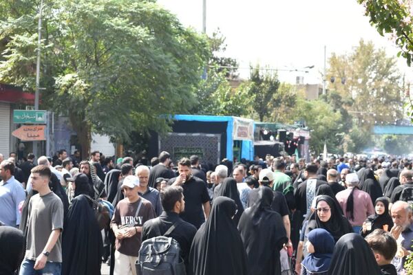 مراسم آیینی جاماندگان اربعین حسینی در پایتخت