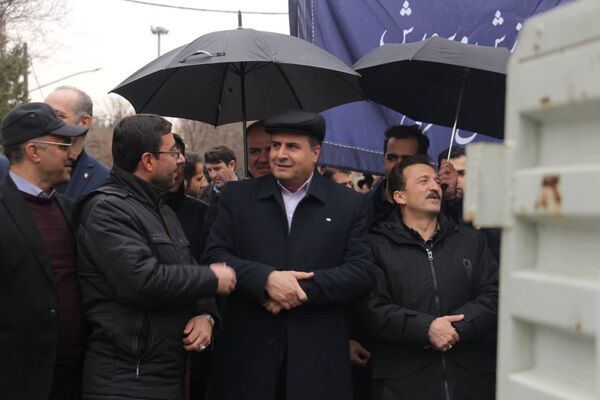 تبریز زیر باران ایستاد