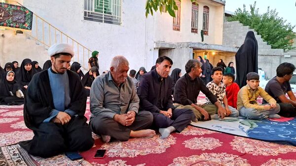 مراسم روضه‌های خانگی در شهرستان مارگون