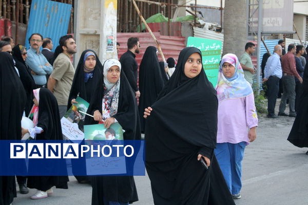 راهپیمایی روز قدس در بوشهر 