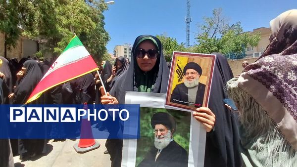 راهپیمایی جمعه نصر و خشم در یاسوج
