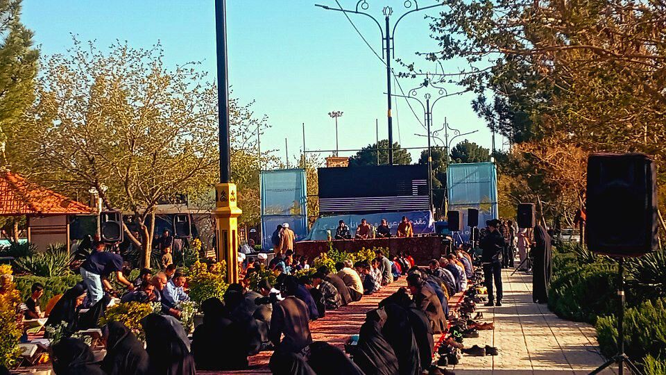 اختتامیه محافل قرآنی در آخرین روز از ماه مبارک رمضان در کاشمر