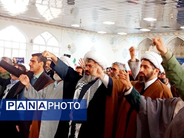 مراسم بزرگداشت یوم‌الله ۹ دی در کاشمر