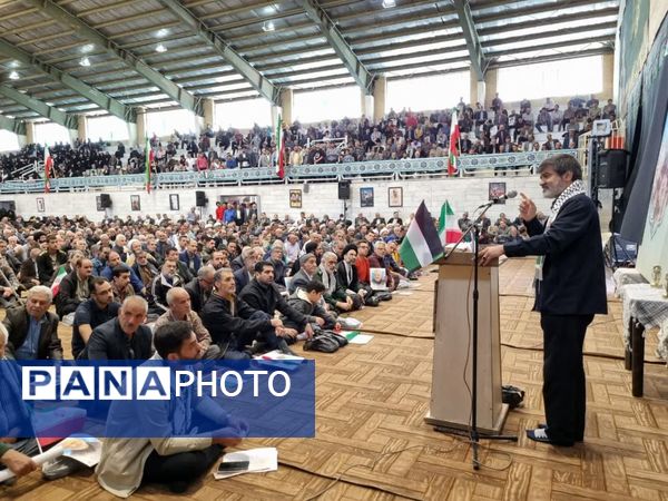 حضور پرشور مردم دارالمؤمنین کاشان در راهپیمایی روز قدس