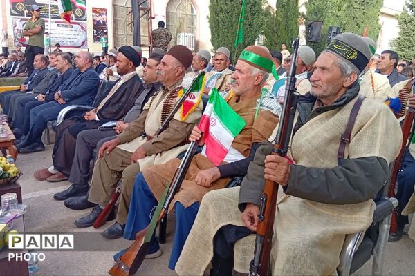 مراسم گرامیداشت چهلمین روز شهادت شهید علی کیانی در گلزار شهدای یاسوج