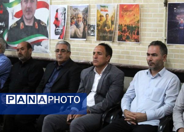 ادای احترام به حماسه‌سازان مقاومت؛ مراسم چهلم شهدای جنگ ۱۲ روزه در ملکان