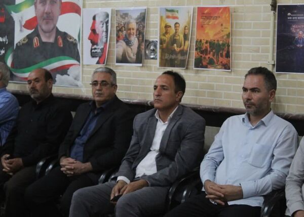 ادای احترام به حماسه‌سازان مقاومت؛ مراسم چهلم شهدای جنگ ۱۲ روزه در ملکان