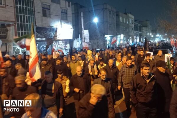 تجمع پرشور مردم در میدان‌های  اصلی شهر صباشهر 