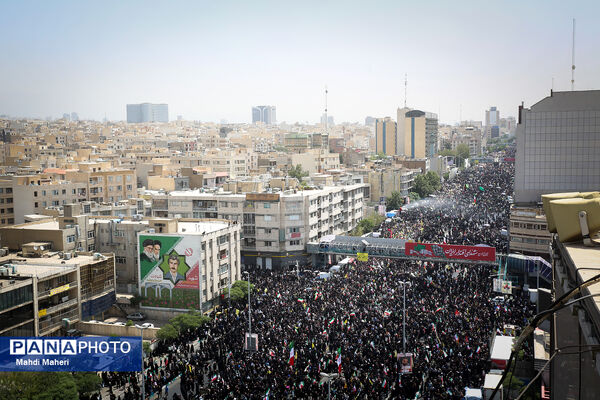 تشییع شهدای اقتدار در تهران - 3