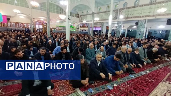 نماز توحیدی مردم اهر در عید سعید فطر