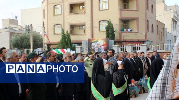 آیین نواختن زنگ آغاز سال تحصیلی در سمنان