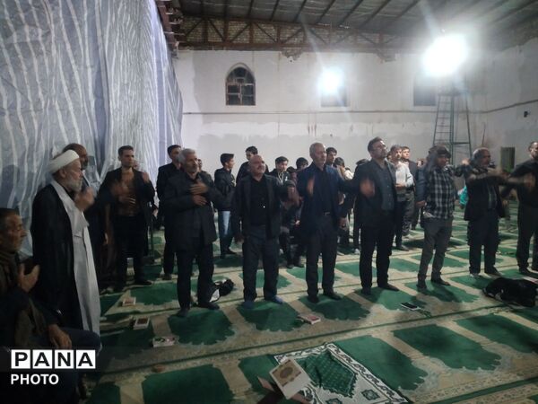 سومین شب قدر در مسجد جامع فیض آباد
