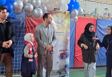 رقابت بین مدرسه‌ای ورزشکاران رباط‌کریم