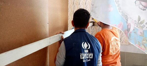 دبیرستان میثاق کاشمر بازسازی شد