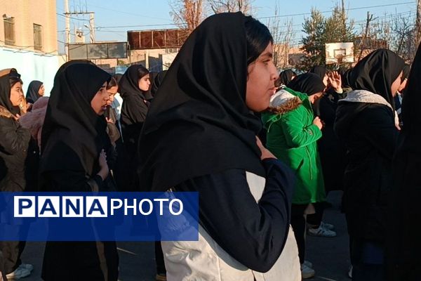 مدرسه امام علی (ع) غرق در عطر حسینی