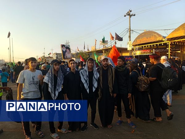 پیاده‌روی اربعین اعضای انجمن اسلامی خراسان شمالی 