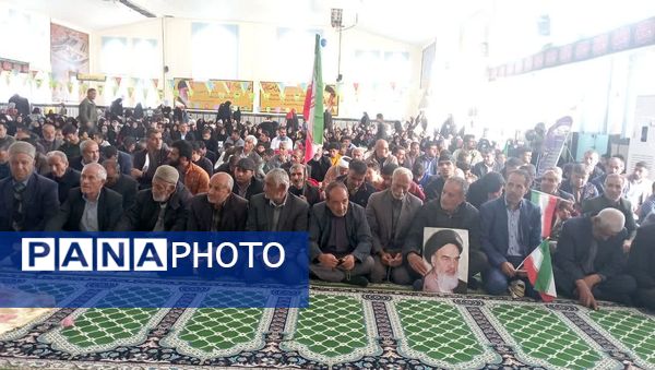 حضور پرشور مردم شهر پاتاوه در راهپیمایی یوم‌الله ۲۲ بهمن