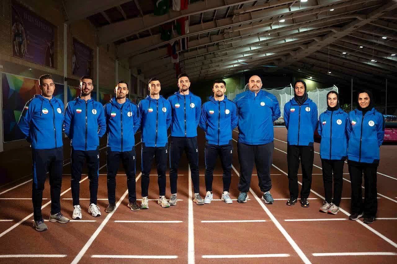اعلام برنامه تیم ملی دوومیدانی ایران در داخل سالن قهرمانی آسیا