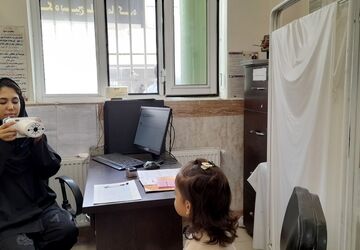 اجرای طرح غربالگری بینایی‌سنجی کودکان