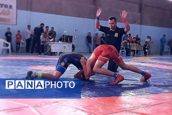 برگزاری مسابقات کشتی فرنگی نونهالان کهگیلویه و بویراحمد در باشت 