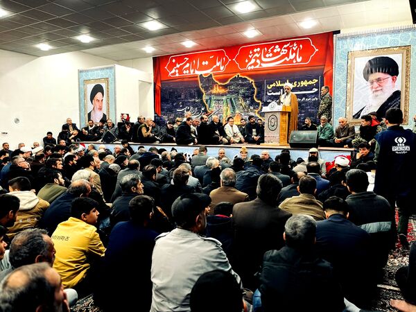 مراسم پنجمین سالگرد شهادت سردار سلیمانی در ناحیه سپاه سملقان